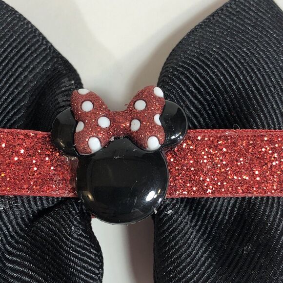 Hair Clip Barrette Lot Disney Ribbon Bow Trendy Coquette Ursula Minnie Mickey - Picture 6 of 10